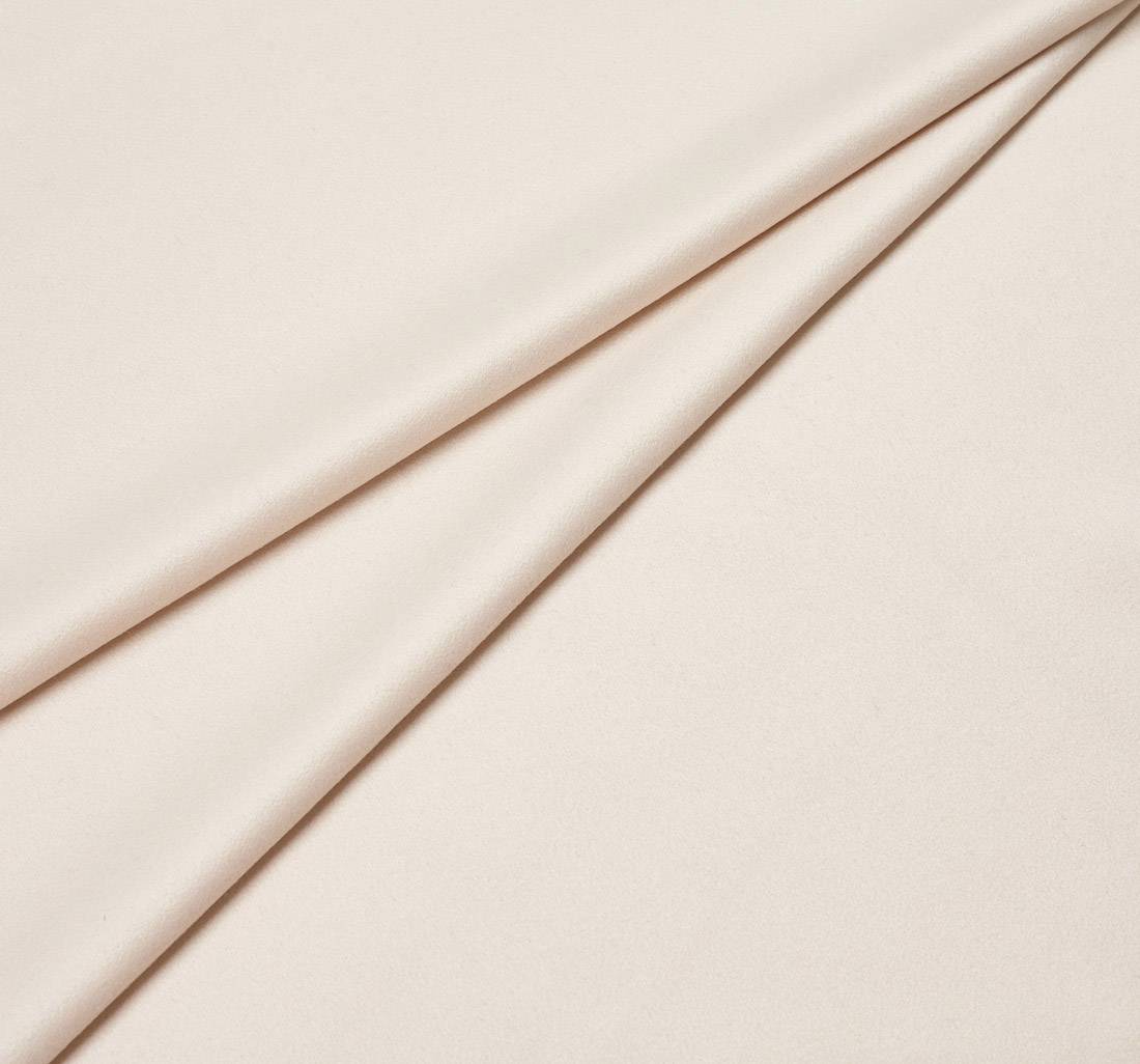 Шерсть пальтовая с добавлением кашемира оттенка экрю в наличии